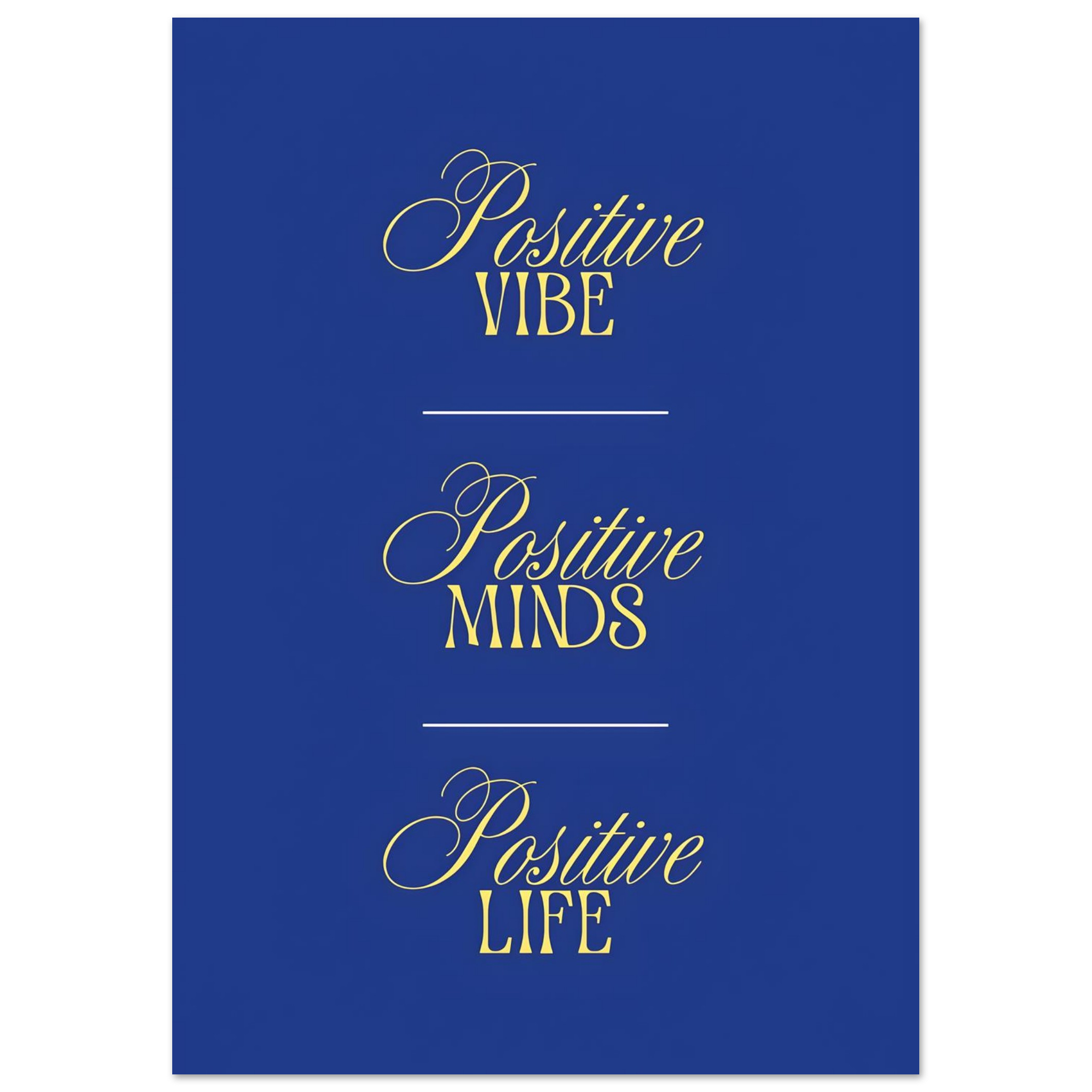 Affiche Motivation — Collection Néon | Mind N Glow