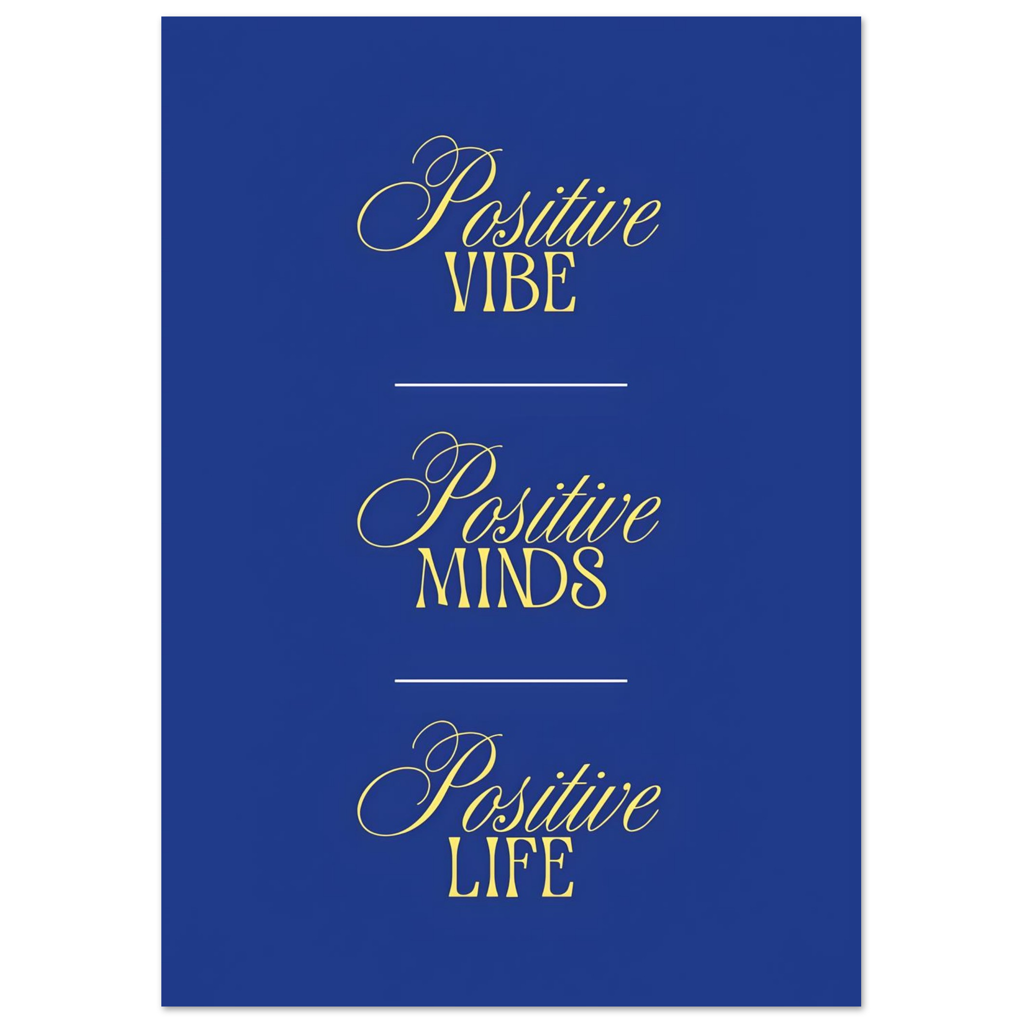 Affiche Motivation — Collection Néon | Mind N Glow