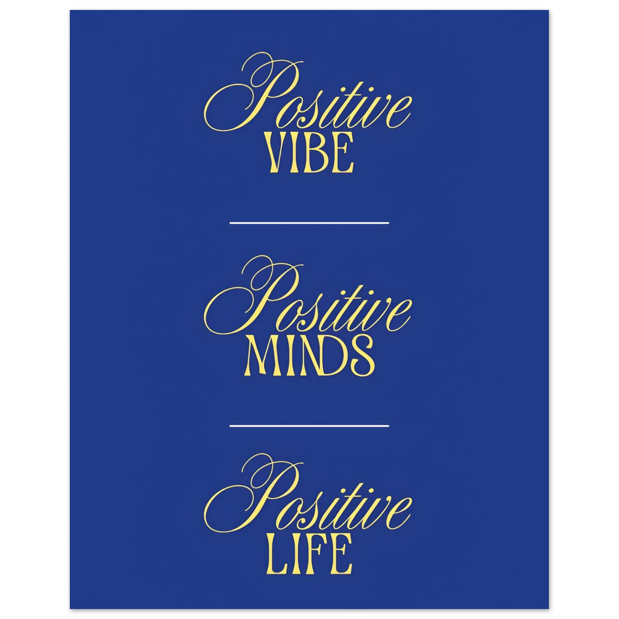 Affiche Motivation — Collection Néon | Mind N Glow