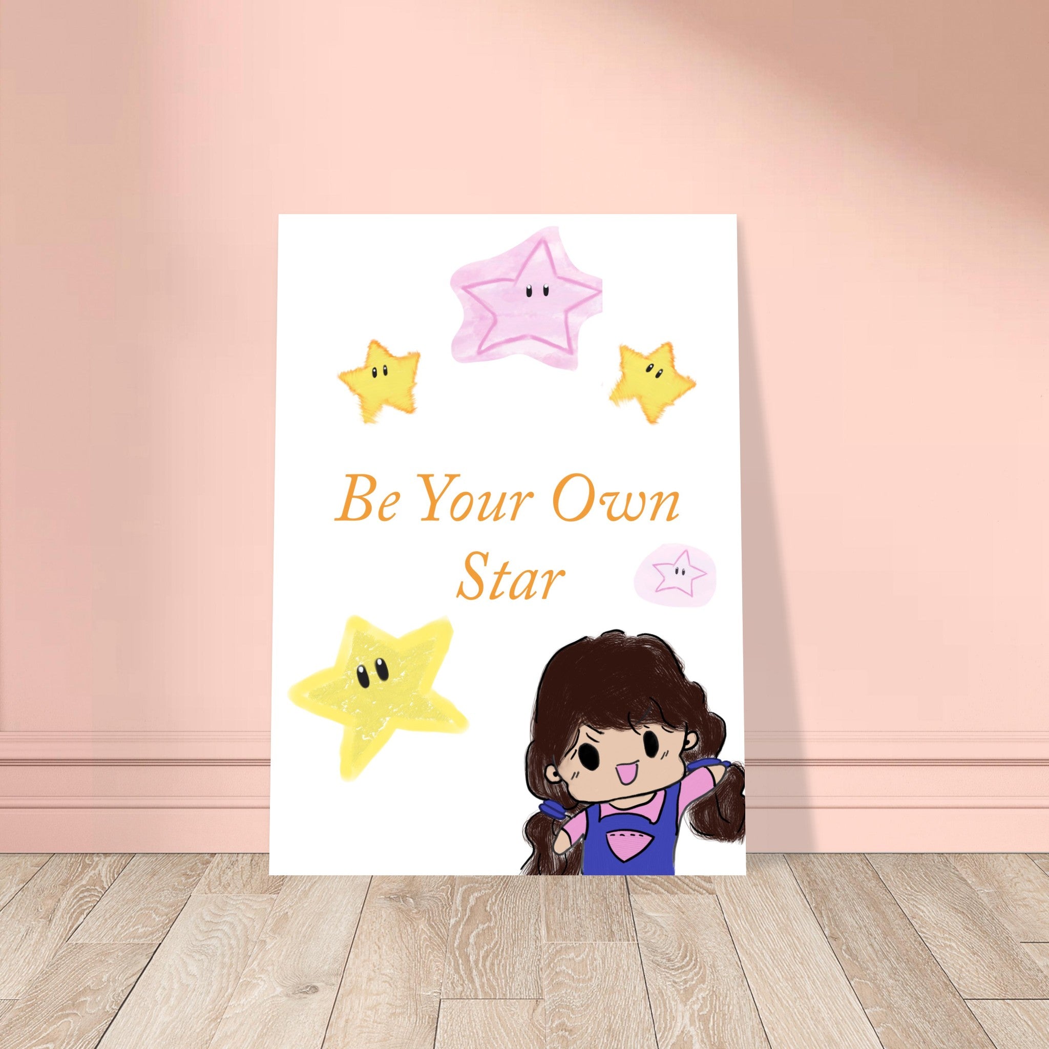Affiche "Be Your Own Star" — Mind N Glow