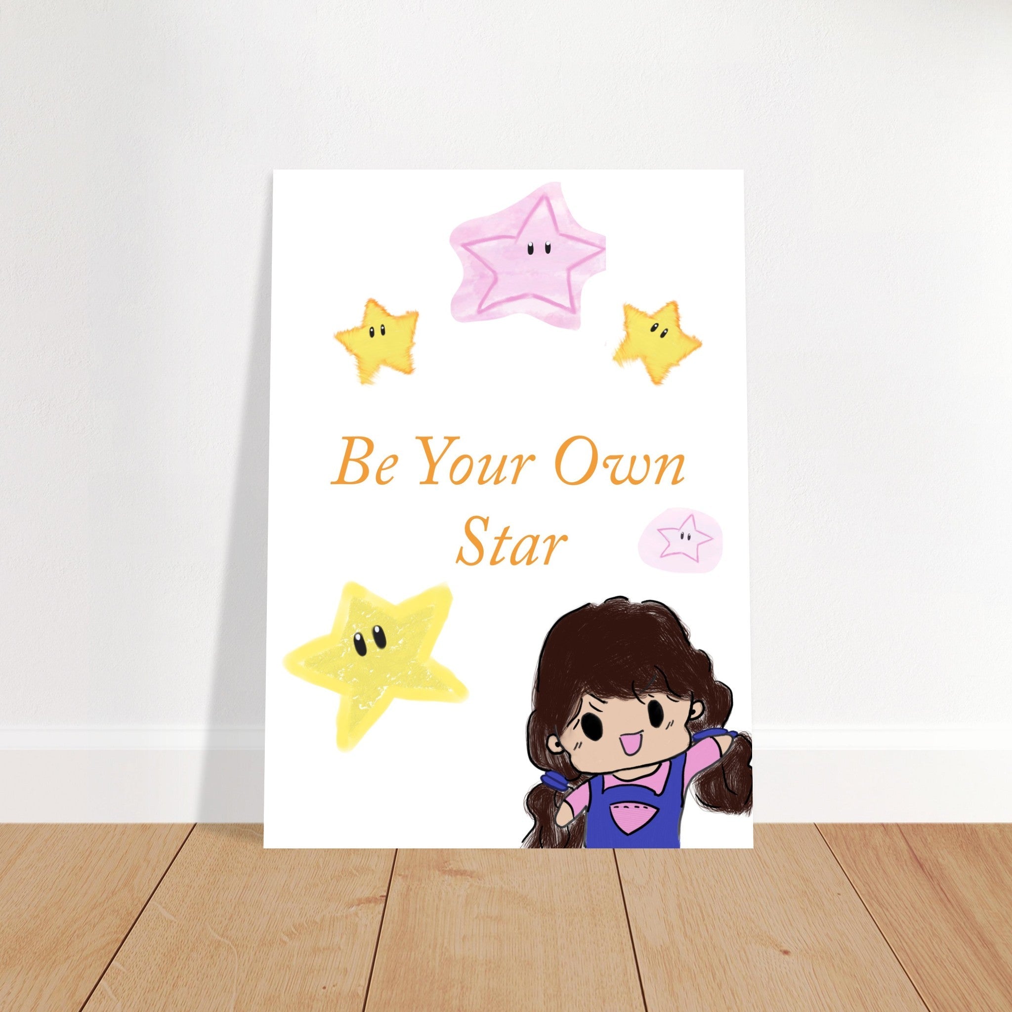 Affiche "Be Your Own Star" — Mind N Glow