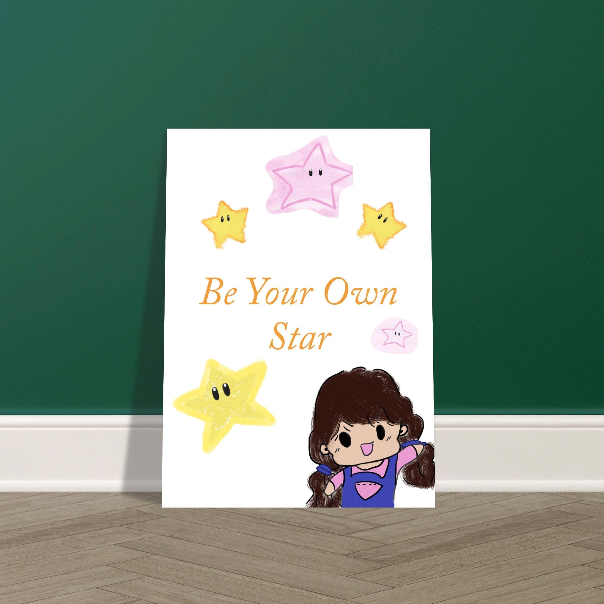 Affiche "Be Your Own Star" — Mind N Glow