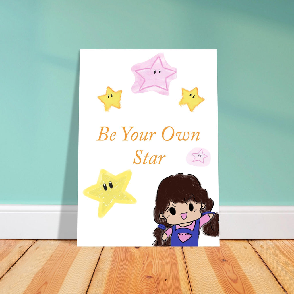 Affiche "Be Your Own Star" — Mind N Glow