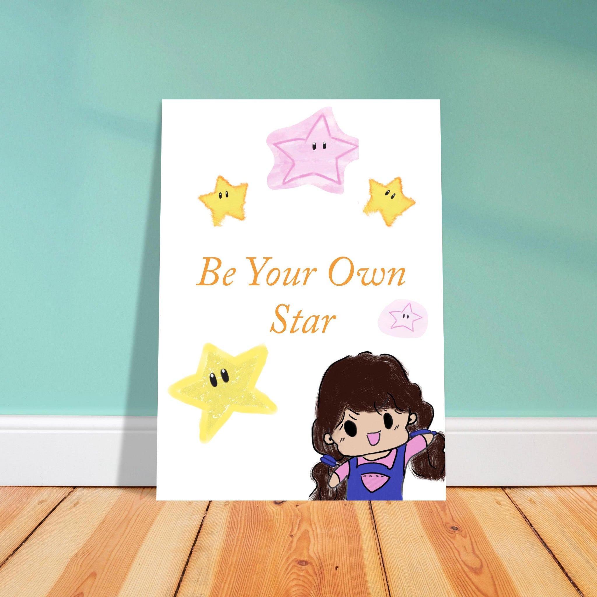 Affiche "Be Your Own Star" — Mind N Glow