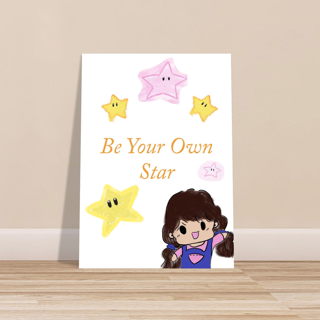 Affiche "Be Your Own Star" — Mind N Glow