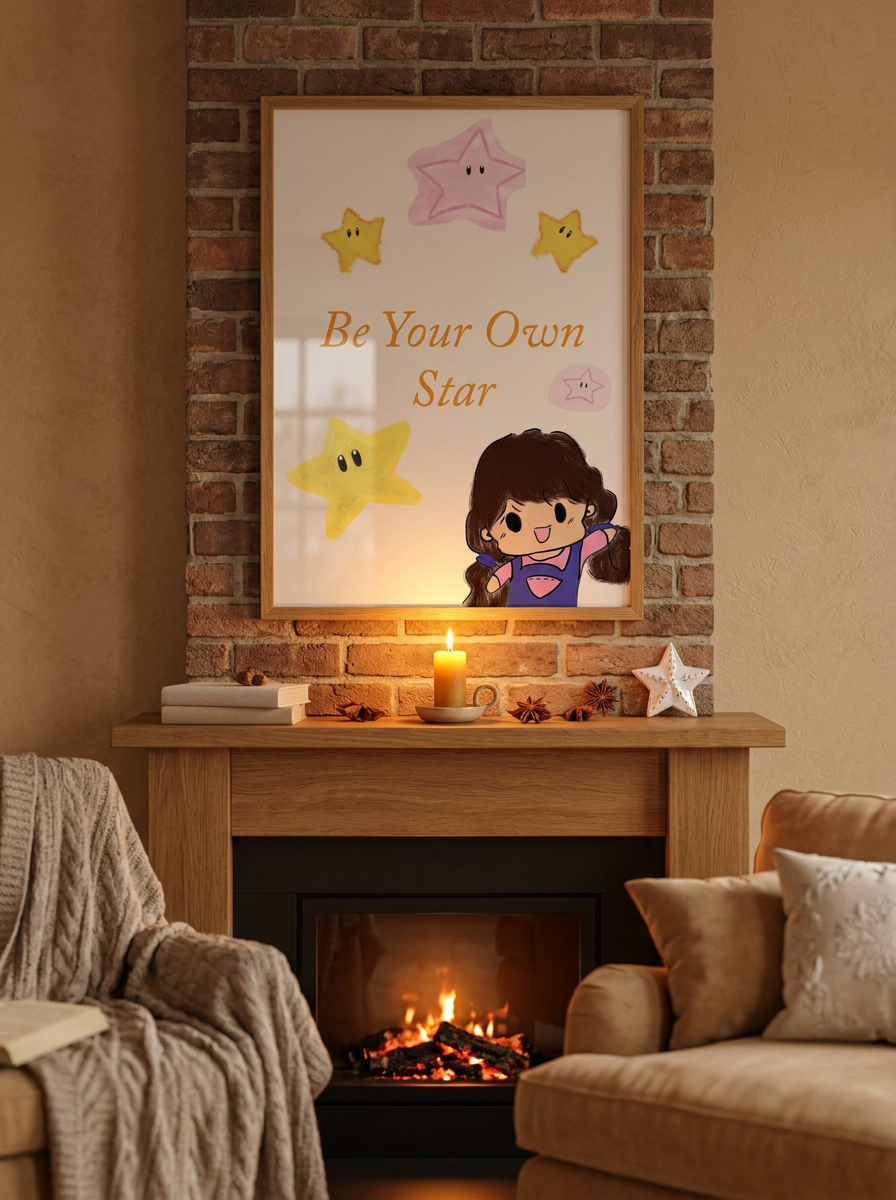Mockup ambiance cosy - angle 3
